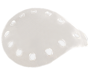 Clear Vented Eye Shields, universal, 50/box