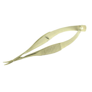 VANNAS CAPSULOTOMY  FORCEPS  (CURVED)